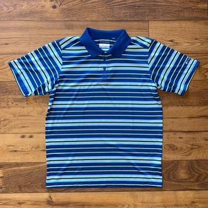 Men’s M Columbia Striped Polo